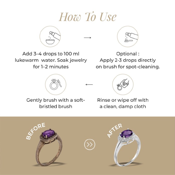 Silver Gel Jewelry Cleaner - Image 3