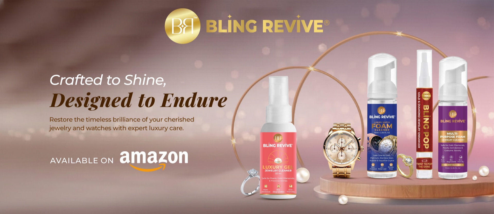 Crafted to shine, designed to endure — Bling Revive care range